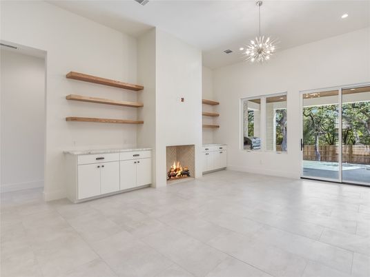 Fireplace, Interior, Pendant Lights, Recessed Lighting