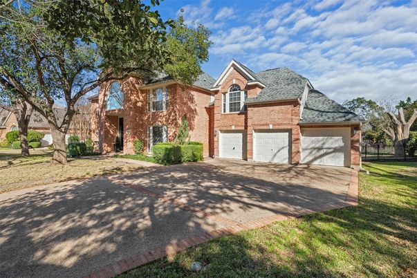 Attached, Exterior, Facade, Brick Facade, French Provincial