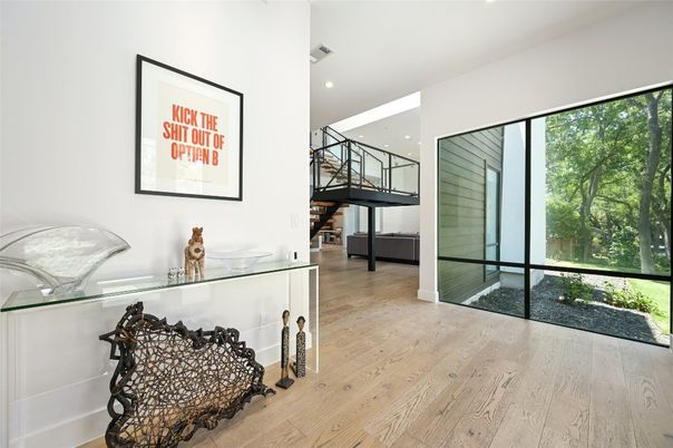 Interior, Recessed Lighting, Wood Texture Flooring