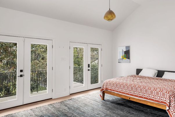 Bedroom, Interior, Pendant Lights