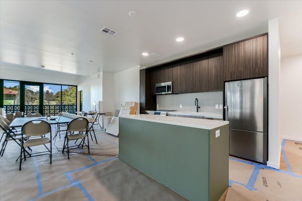 Dining room, Interior, Kitchen, Recessed Lighting, Stainless Steel Appliances