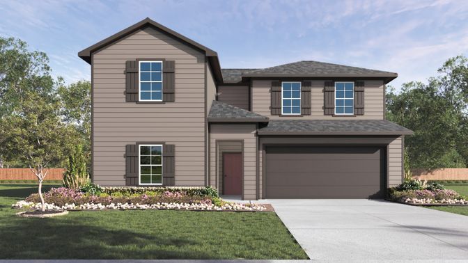 Attached, Exterior, Facade, Brick Traditional