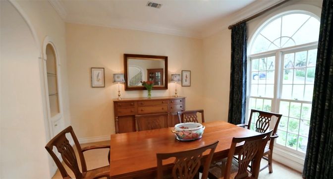 Dining room, Interior