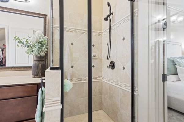 Bathroom, Glass Shower, Interior