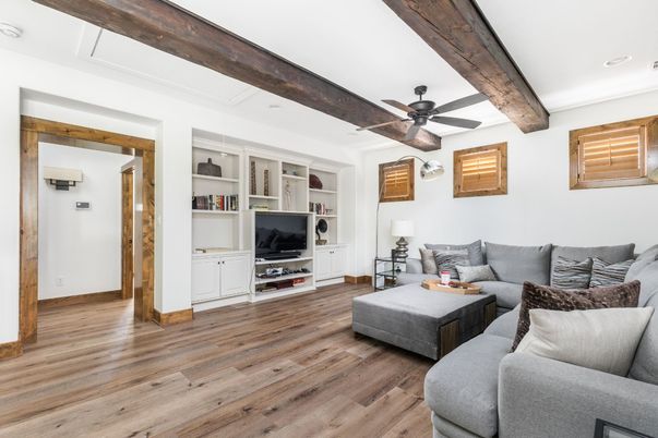 Interior, Living room, Wooden Beams, Wood Texture Flooring