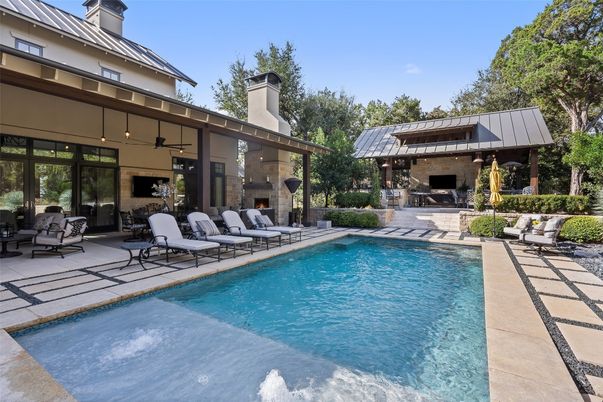 Exterior, Pool, Solar Panels