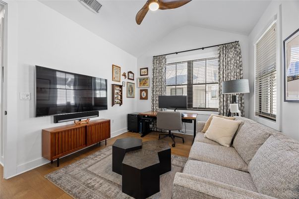 Home Office, Interior, Wood Texture Flooring