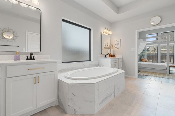 Bathroom, Dual Sink Vanities, Interior