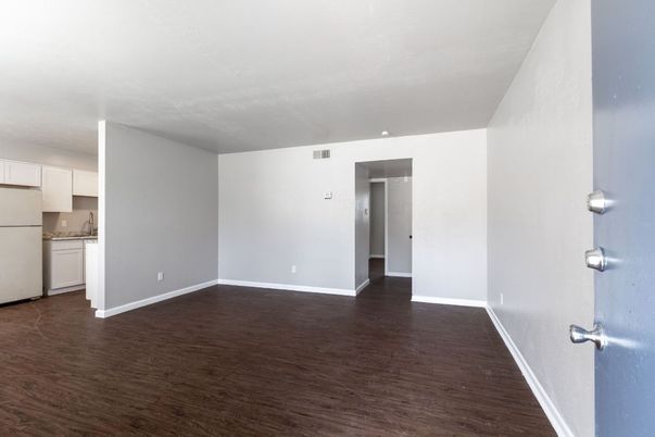 Empty room, Interior, Kitchen, Wood Texture Flooring