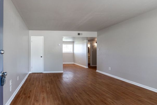 Empty room, Interior, Wood Texture Flooring