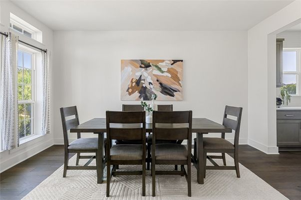 Dining room, Interior, Wood Texture Flooring