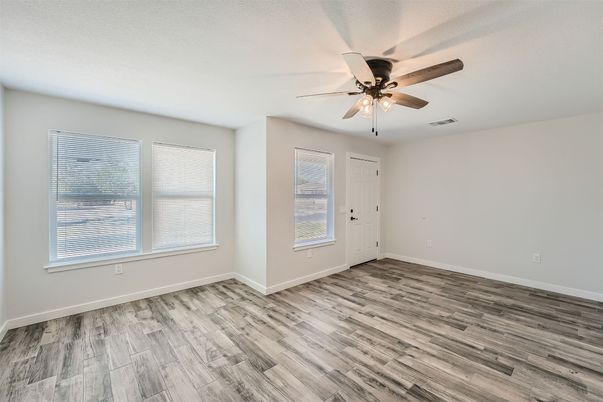 Empty room, Interior, Wood Texture Flooring
