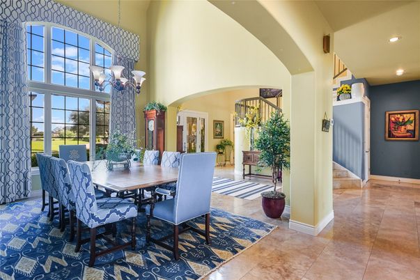 Chandelier, Dining room, Interior, Recessed Lighting