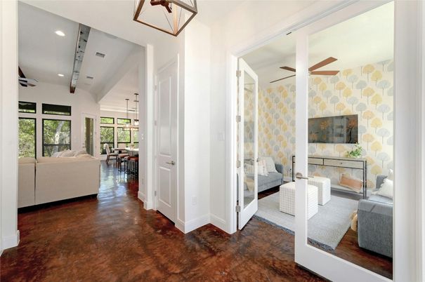 Dining room, Interior, Living room, Pendant Lights, Recessed Lighting