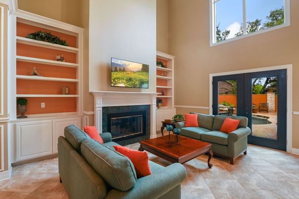 Fireplace, Interior, Living room