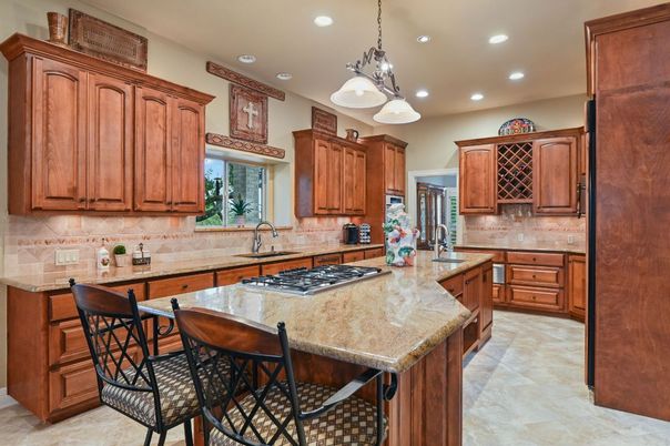 Interior, Kitchen, Pendant Lights, Recessed Lighting