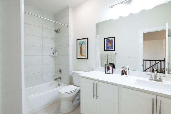 Bathroom, Interior, Marble Walls