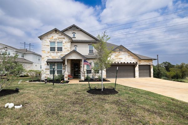 Attached, Backyard, Exterior, Facade, Brick Traditional