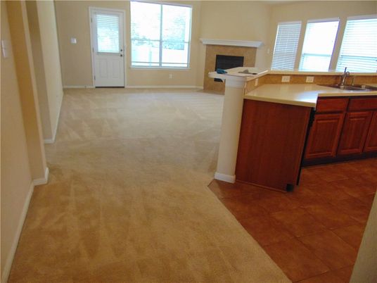 Empty room, Fireplace, Interior