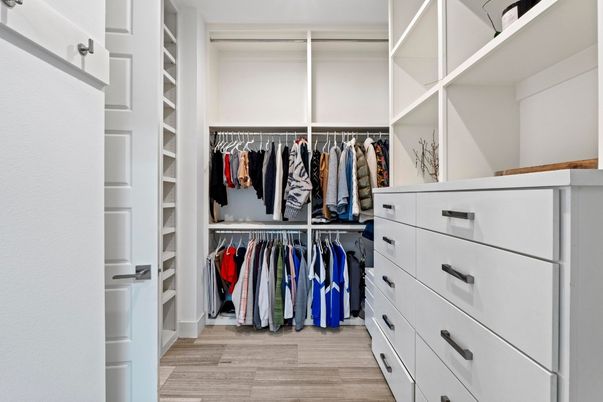 Interior, Walk-in Closets, Wood Texture Flooring