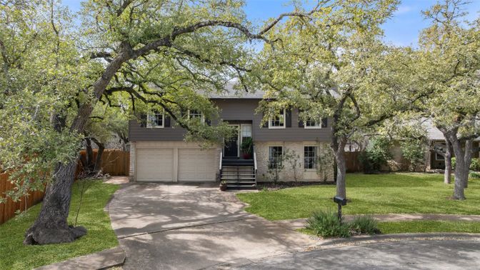 Attached, Backyard, Exterior, Facade, Raised Ranch
