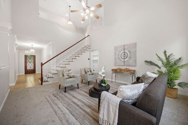 Interior, Living room, Pendant Lights