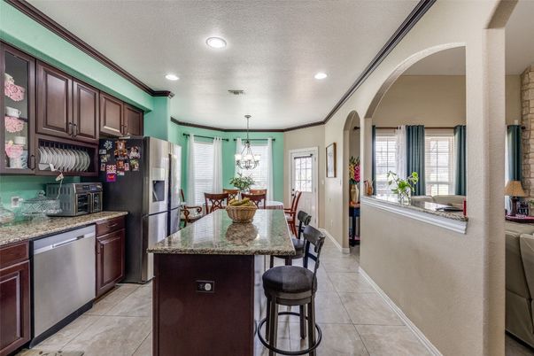 Chandelier, Dining room, Interior, Kitchen, Recessed Lighting