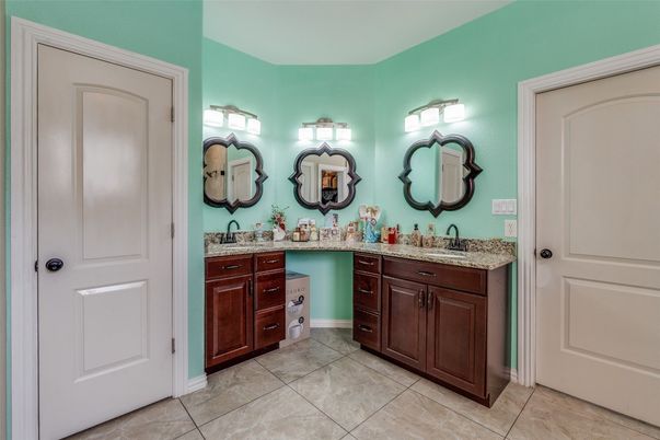 Bathroom, Dual Sink Vanities, Interior
