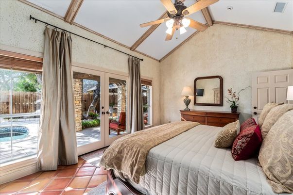 Bedroom, Interior, Wooden Beams