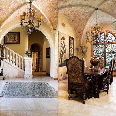 Chandelier, Dining room, Interior