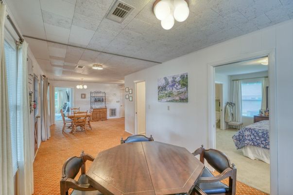 Dining room, Interior, Pendant Lights