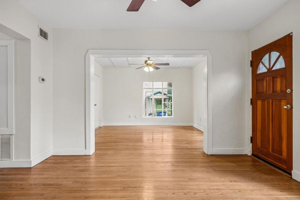 Empty room, Interior, Wood Texture Flooring