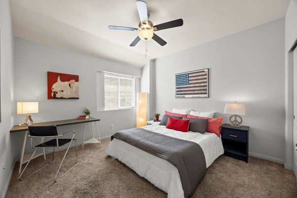 Bedroom, Home Office, Interior