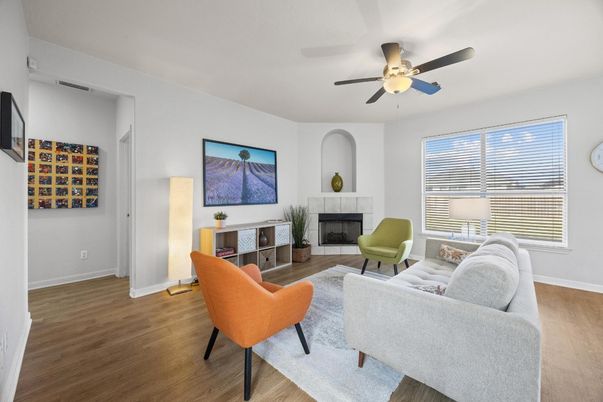 Fireplace, Interior, Living room, Wood Texture Flooring
