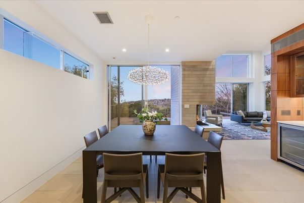 Chandelier, Dining room, Interior, Living room, Recessed Lighting