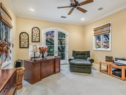 Home Office, Interior, Recessed Lighting