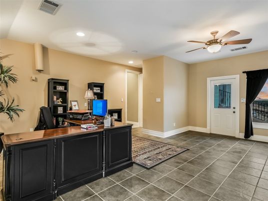 Home Office, Interior, Recessed Lighting