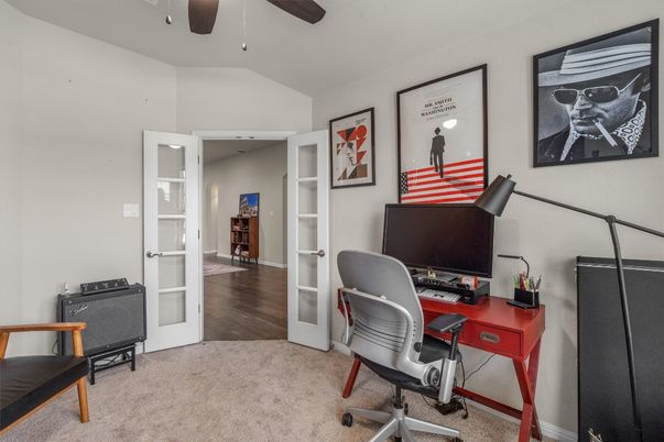 Home Office, Interior, Wood Texture Flooring