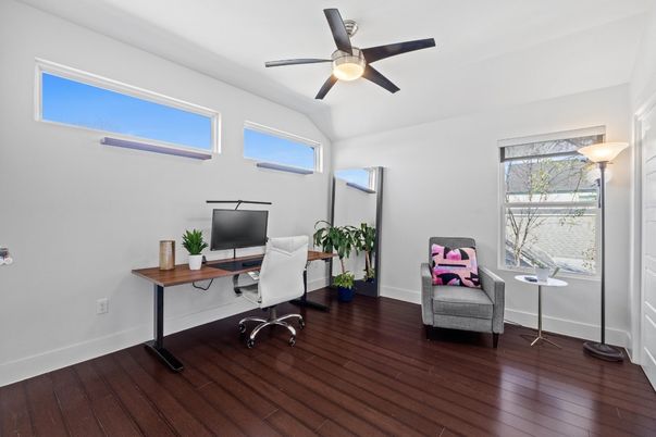 Home Office, Interior, Wood Texture Flooring
