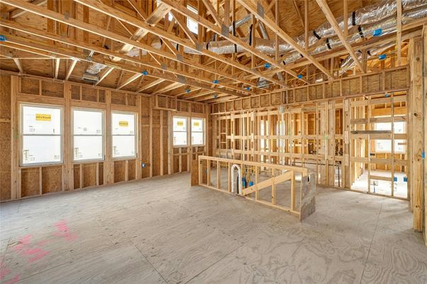 Empty room, Interior, Wooden Beams, Wooden Ceilings, Wooden Walls
