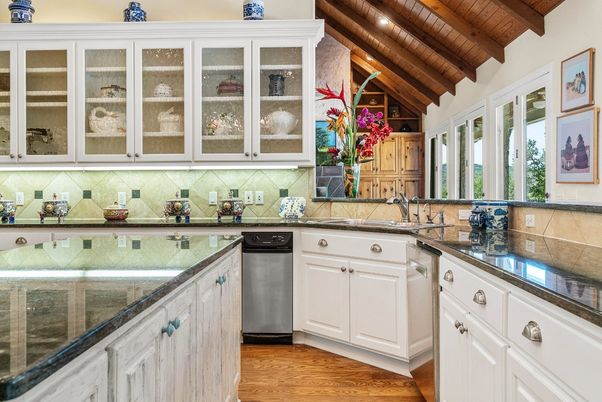 Interior, Kitchen, Recessed Lighting, Wooden Beams, Wooden Ceilings, Wood Texture Flooring