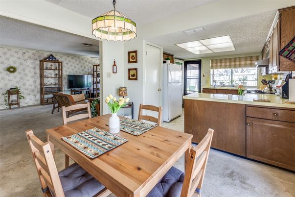 Dining room, Interior, Kitchen