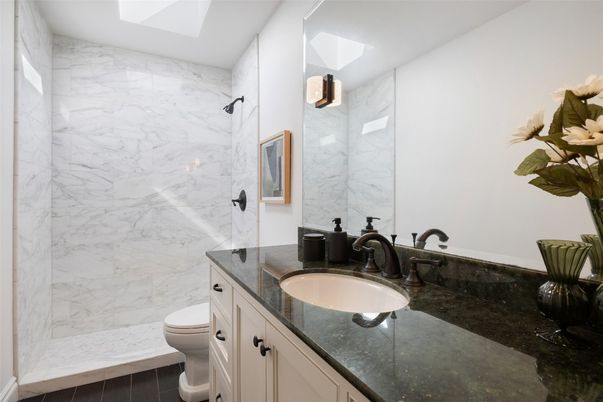 Bathroom, Interior, Marble Walls