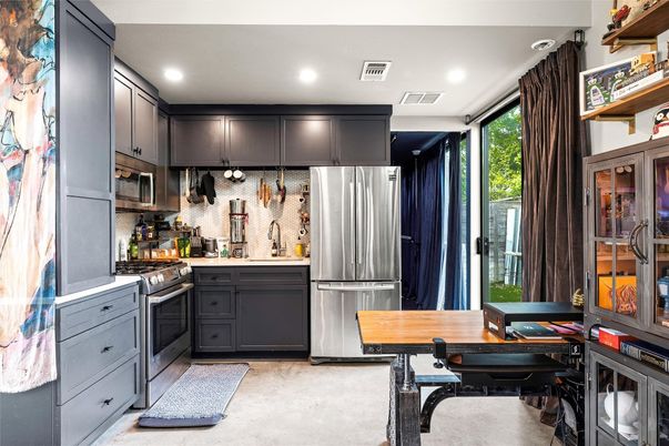 Interior, Kitchen, Recessed Lighting, Stainless Steel Appliances