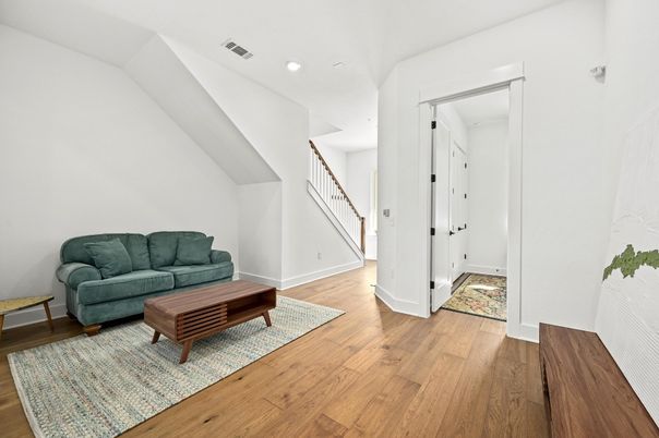 Interior, Recessed Lighting, Wood Texture Flooring