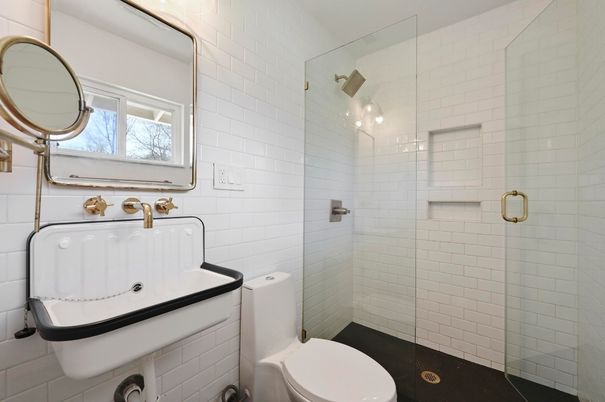 Bathroom, Glass Shower, Interior