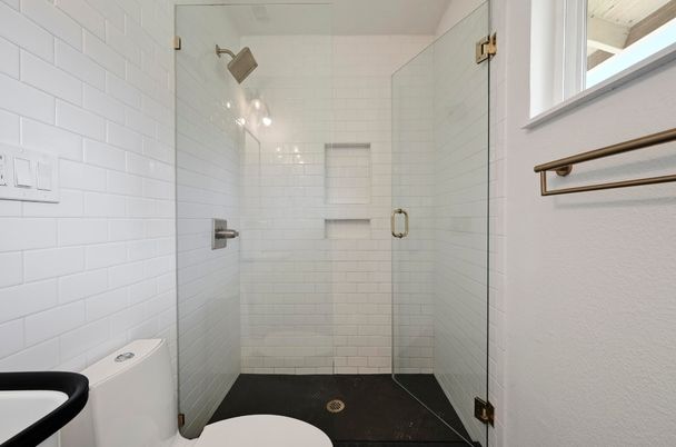 Bathroom, Glass Shower, Interior