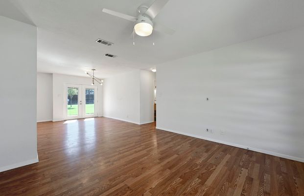 Empty room, Interior, Wood Texture Flooring