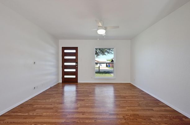 Empty room, Interior, Wood Texture Flooring