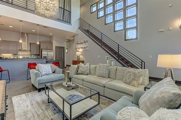 Interior, Kitchen, Living room, Pendant Lights, Recessed Lighting